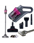 Вертикална прахосмукачка без торба ръчна 3в1 4 HEPA дюзи